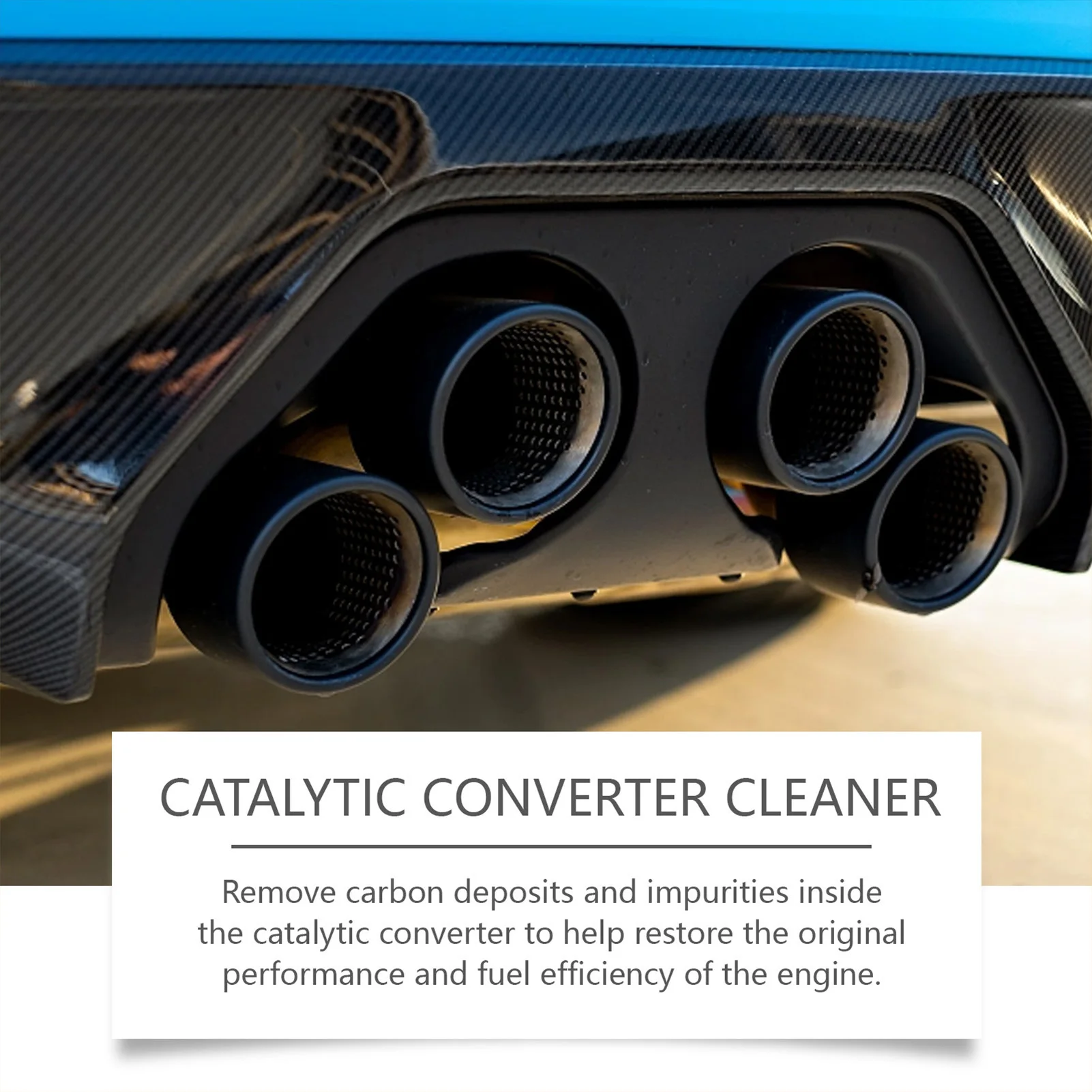 Car Catalytic Cleaning Agent Quick & Easy To Use with Powerful Cleaning Action Suitable for Car Maintenance