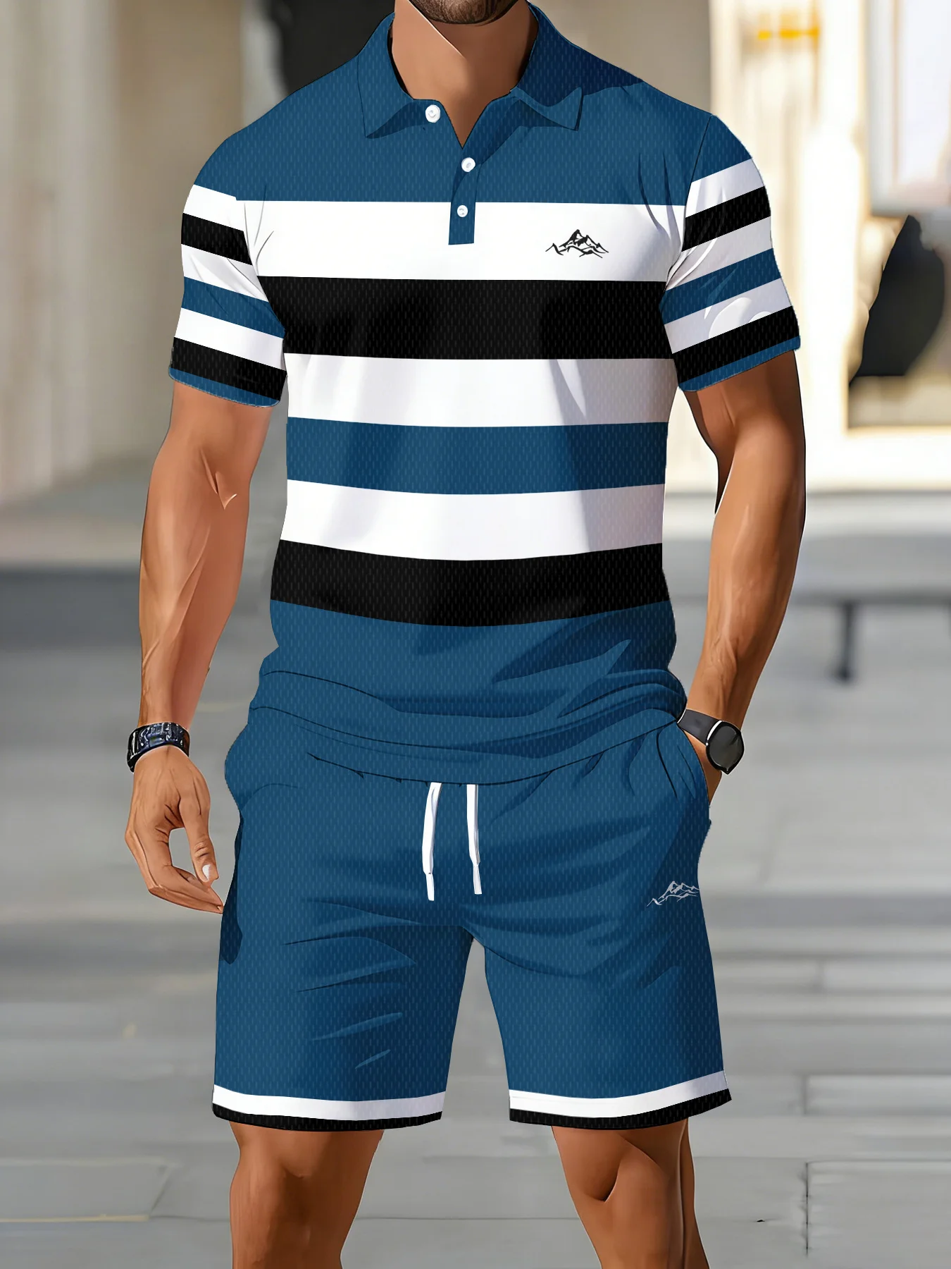 Conjunto Polo Masculino Verão - Men'S Fashion Polo avaliação e preço
