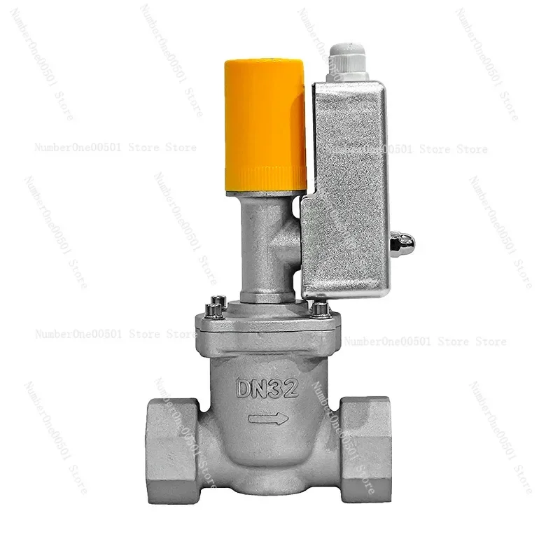 

Explosion Proof Solenoid Valve Natural Gas LPG Emergency Shut Off Valve Threaded Industrial Safety Valve