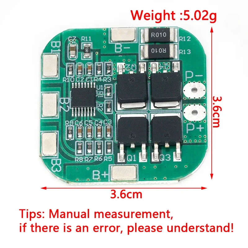 4S 14.8V / 16.8V 20A peak li-ion BMS PCM battery protection board bms pcm for lithium LicoO2 Limn2O4 18650 li battery