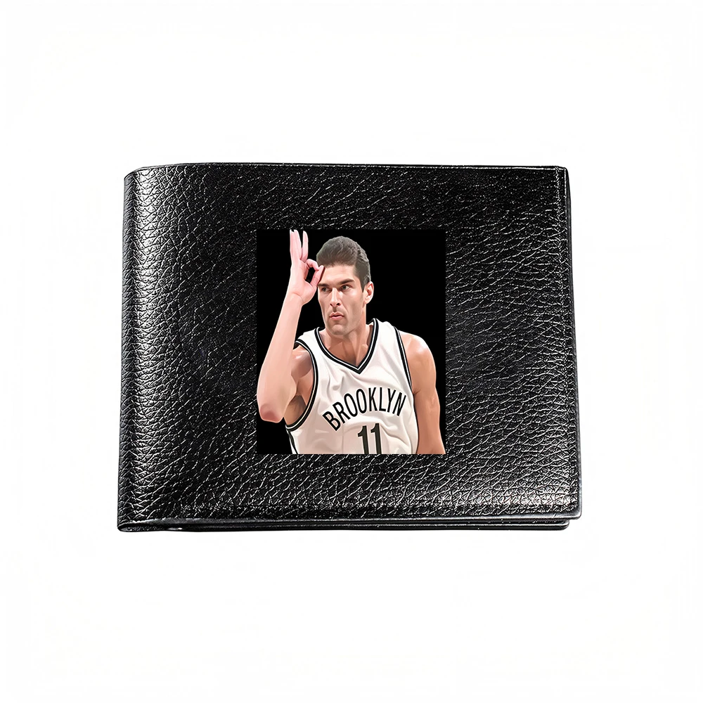 Brooklyn Basketball Player Gesture Design Men's Wallet Card Holder Casual Business Fashion Print Accessory