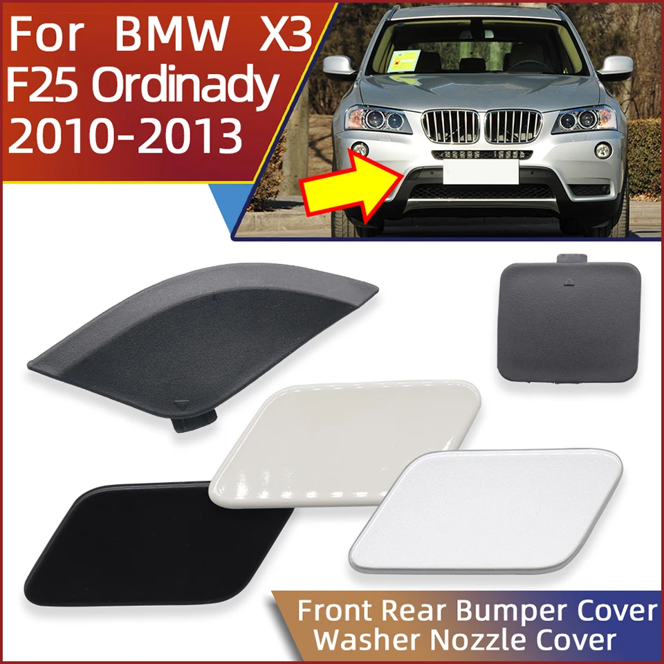 

Автозапчасти, крышка переднего и заднего бампера, крышка омывателя фар для 2010 2011 2012 2013, BMW X3 F25, окрашенный черный, белый, серебристый, серый