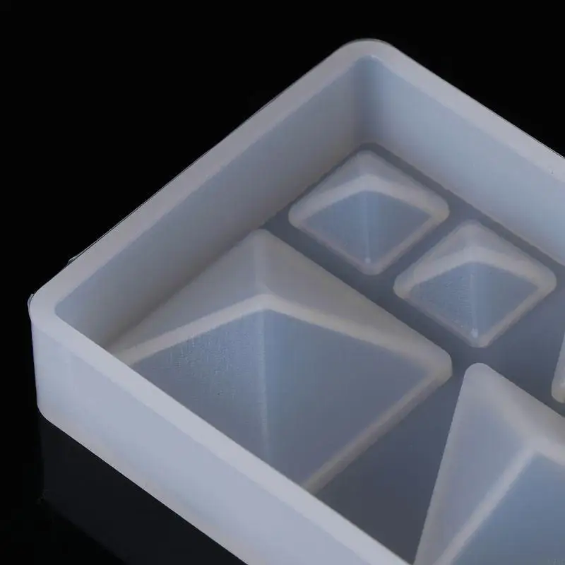 U75C Berbagai Cetakan Kristal Untuk UV Resin Diy Liontin Membuat Cetakan Silikon Cetakan Casting Perhiasan Resin Epoksi