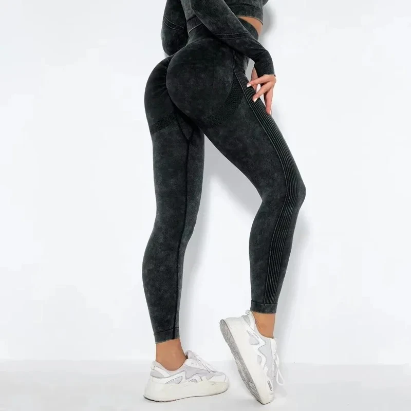 Women\'s High Waisted Tight Fitting High Stretch Sports Pants, Gym Yoga Pants, Running Exercise Fast Drying Women\'s Yoga Leggings