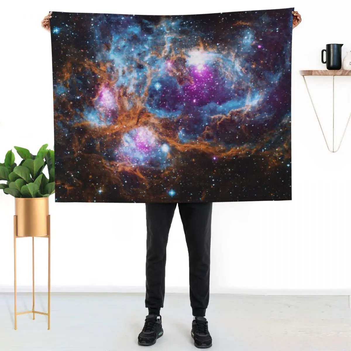 

Life and Death Intermingled Throw Blanket Warm Throw Blanket Gift for Anniversary