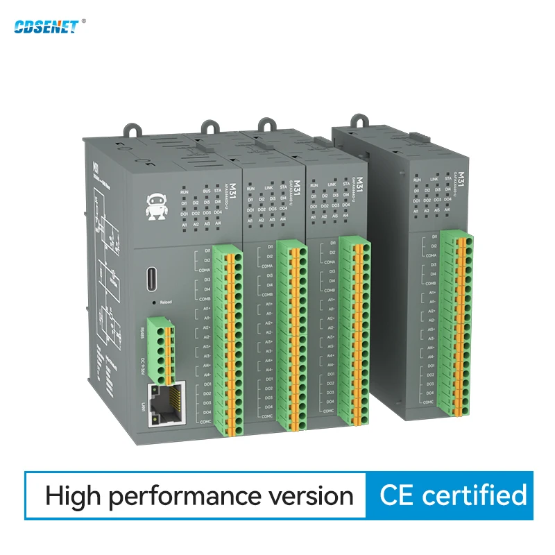 

Модуль аналогового удаленного/Profinet IO-ввода-вывода 6AI PT100 с коммутацией, RS485, Ethernet, CDSENET M31-XDXX0600G-U, Modbus, простое расширение