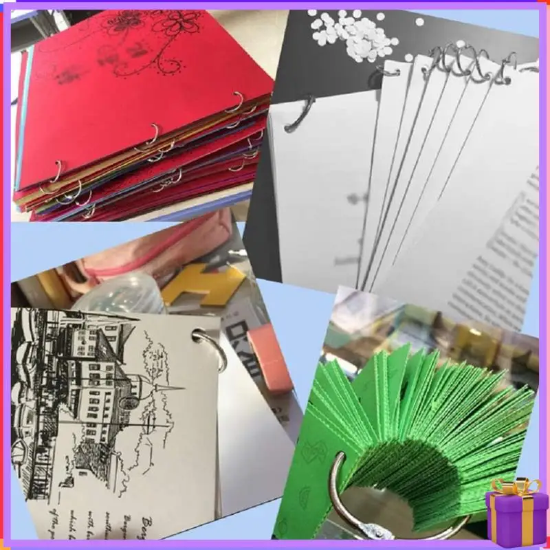 Advanced 60 PCS Loose Leaf Binder Rings 1-Inch Office Book Rings, Nickel Plated Steel Binder Rings, Key Rings, Metal Book Rings