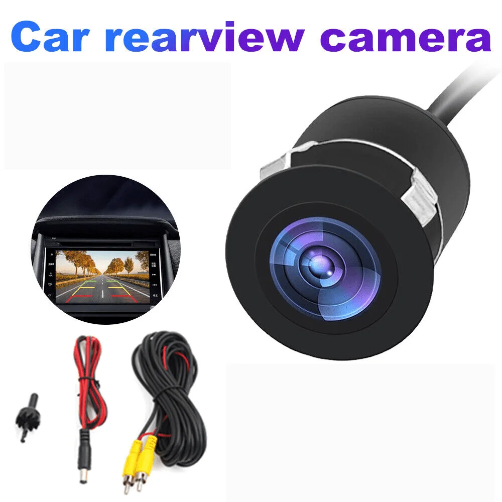 Universal Car Backup Camera,Parking Safety Assist Reversing Camera, Flush Mount, Enhanced Reversing Safety for Car, SUVs, Trucks