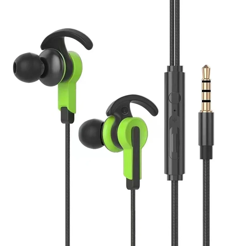 Auriculares intrauditivos con micrófono, audífonos intrauditivos de 3,5mm con cable, para juegos, móviles, ordenador, con micrófono y volumen