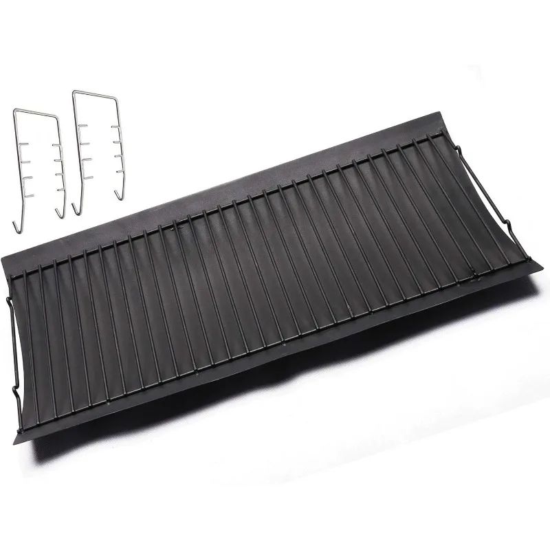 27 Inch Ash Pan Heavy Duty Steel Miscellaneous Repair Parts Replacement for Char Griller Charcoal Grill