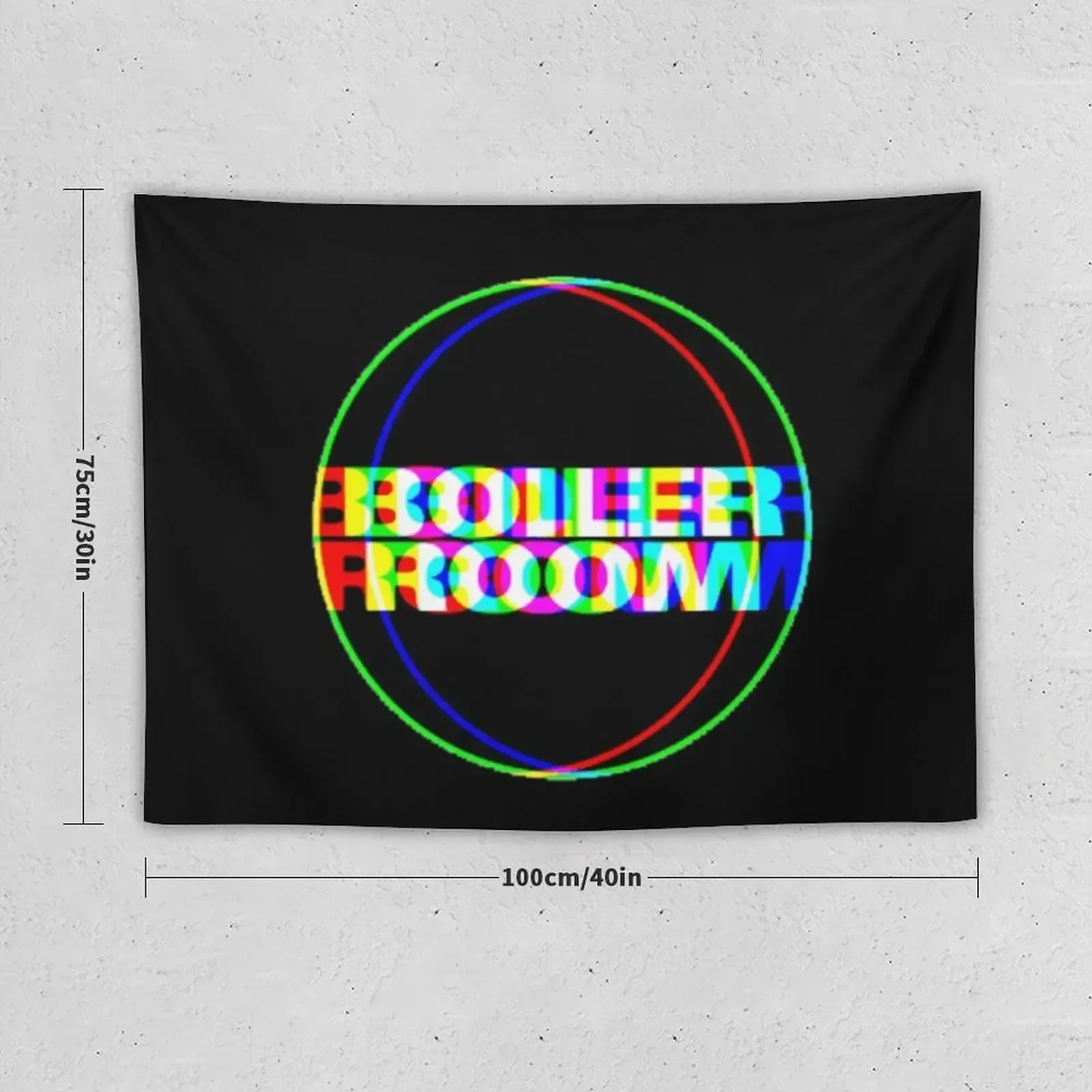 Boiler Room Color Glitch I Tapestry Tapete For The Wall Wallpapers Home Decor Aesthetic Decoration Tapestry