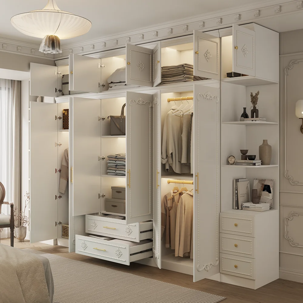 

Old fashion Style Wardrobe Modern Minimalist living room furniture with Elegant Design for apartment and hotelpromote sales