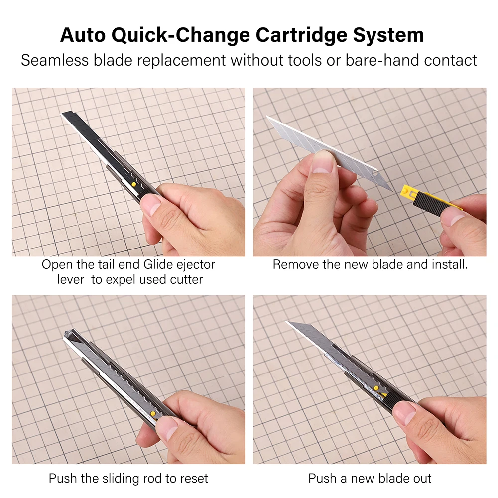 WUTA Sharp Craft Knife Utility - Drawknife Blade recension och pris