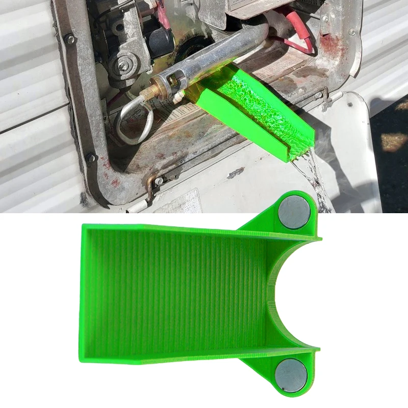 1Pc Caravan Travel Water Heater Drain Funnel Trailer Motorhome Camping Car Water Heater Drain Funnel Cold Proof RV Accessories