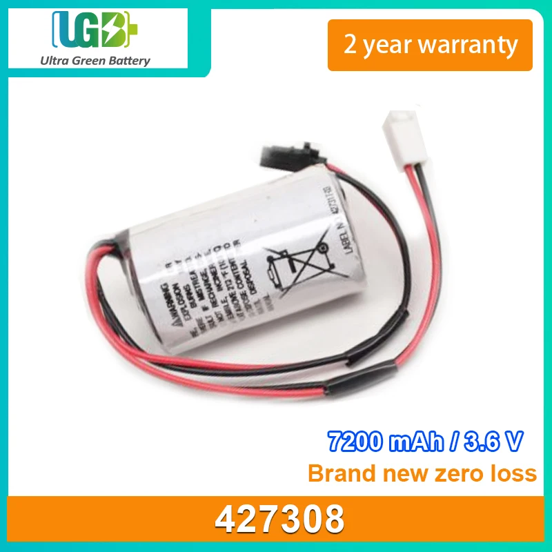 UGB New battery For ANSUL 427308 B485529 Battery 3.6V 7200mAh