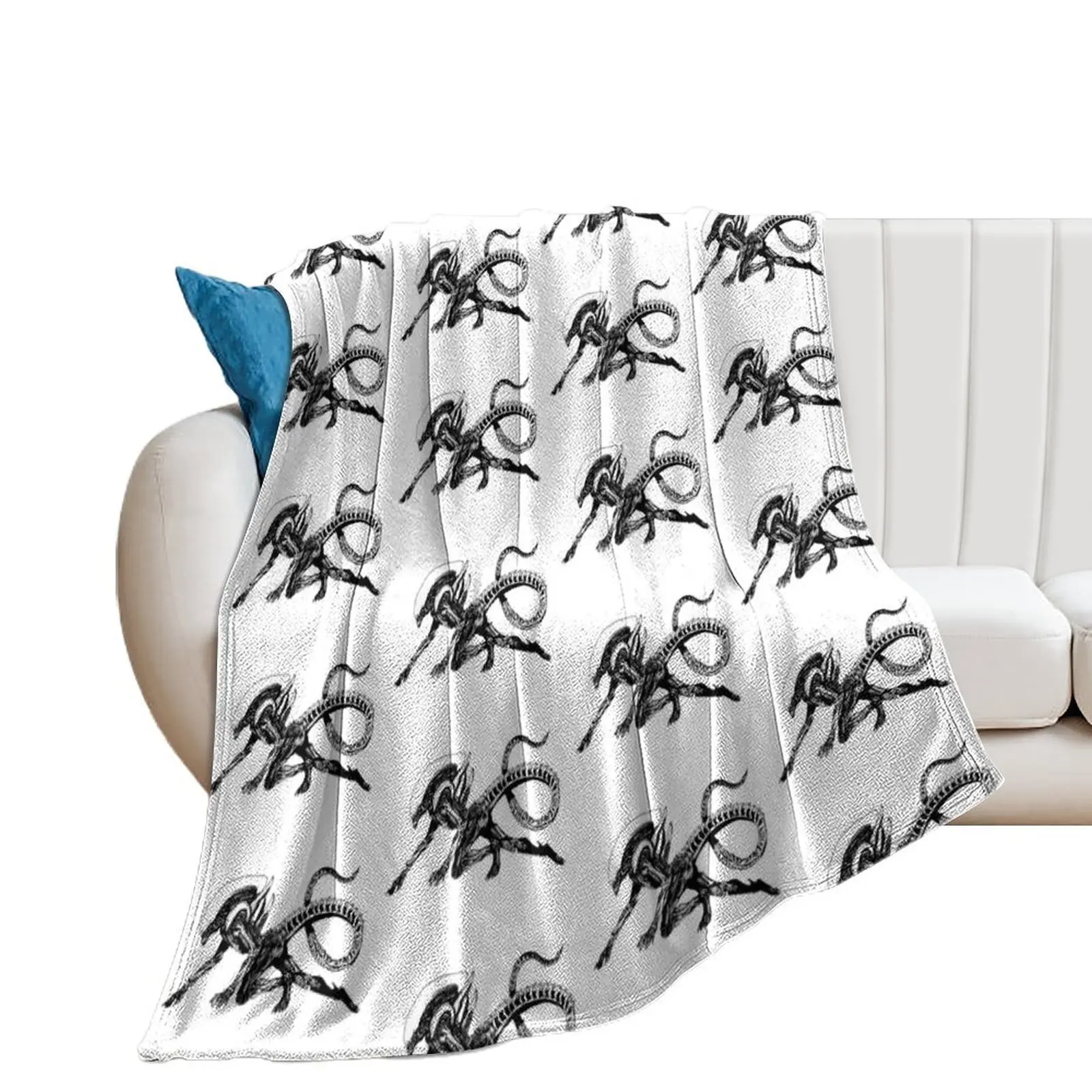 Xenomorph Alien Movie Throw Blanket Sleeping Bag Blankets For Bed Sofa Throw Blankets