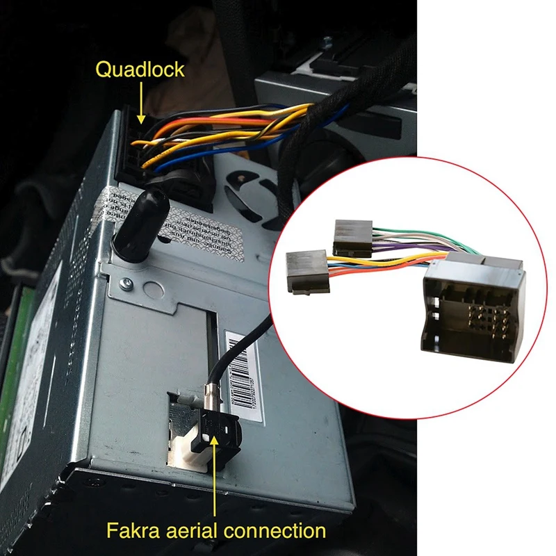 Car Radio ISO Adapter Switch Cable For Opel Astra H Corsa C Antara Combo Meriva Zafira For Vauxhall Agila Movano