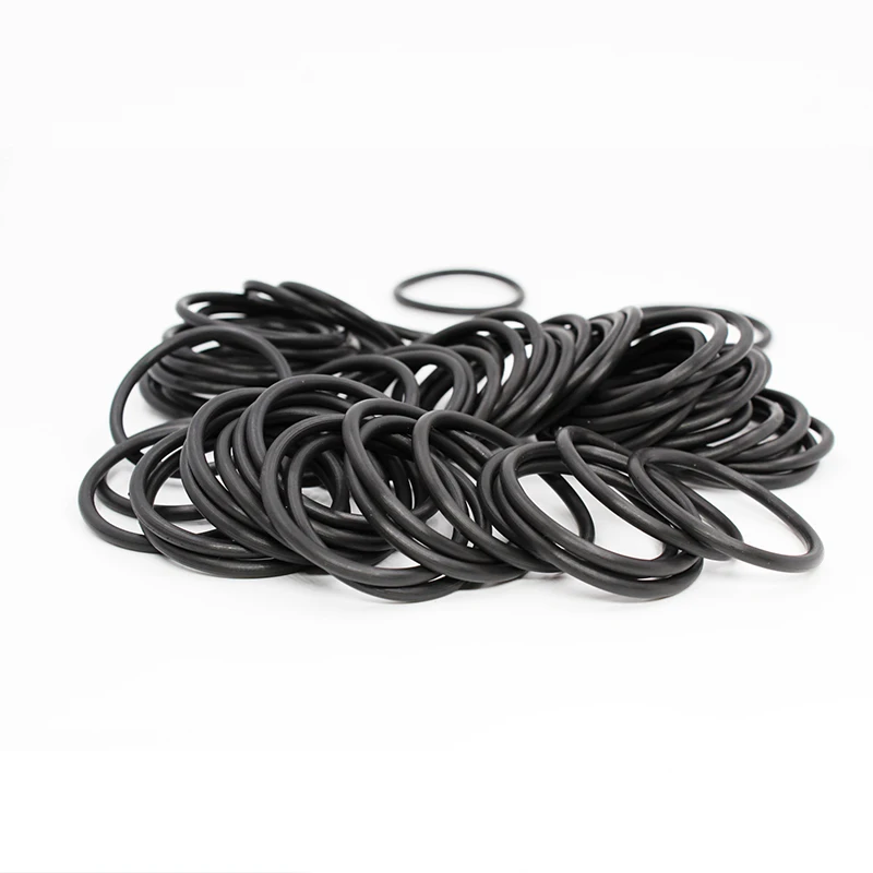 CS 2/2.8/5mm Thickness FKM Black O-ring FPM fluorinerubber sealing gasket elasty rubber washer ring wholesale Free Shipping
