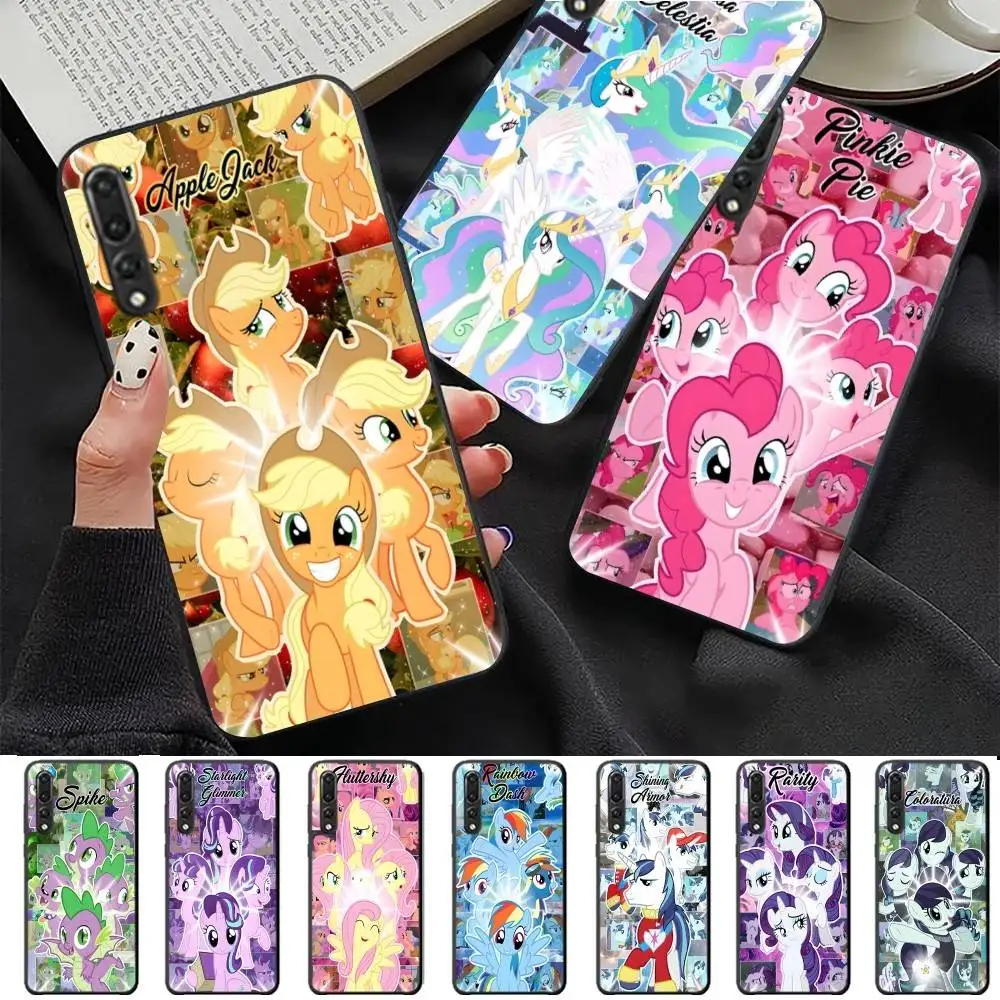 

Animation M-My L-Little Pony Phone Case For Huawei P 8 9 10 20 30 40 50 Pro Lite Psmart Honor 10 Lite 70 Mate 20lite