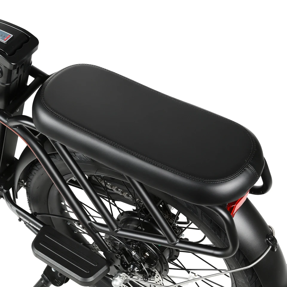 SAMEBIKE CY20Pro Adult Commuter Ebike 800W 20x3.0 Fat Tire 7 Speed Folding Bike 48V 13AH Front Basket Rear Rack image 10