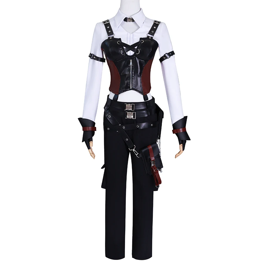 Spiel Cosplay Liebe und Deepspace Heldin Cosplay Kostüm Deepspace Jäger Uniform Anzug Halloween Party Kleidung für Frauen Mädchen