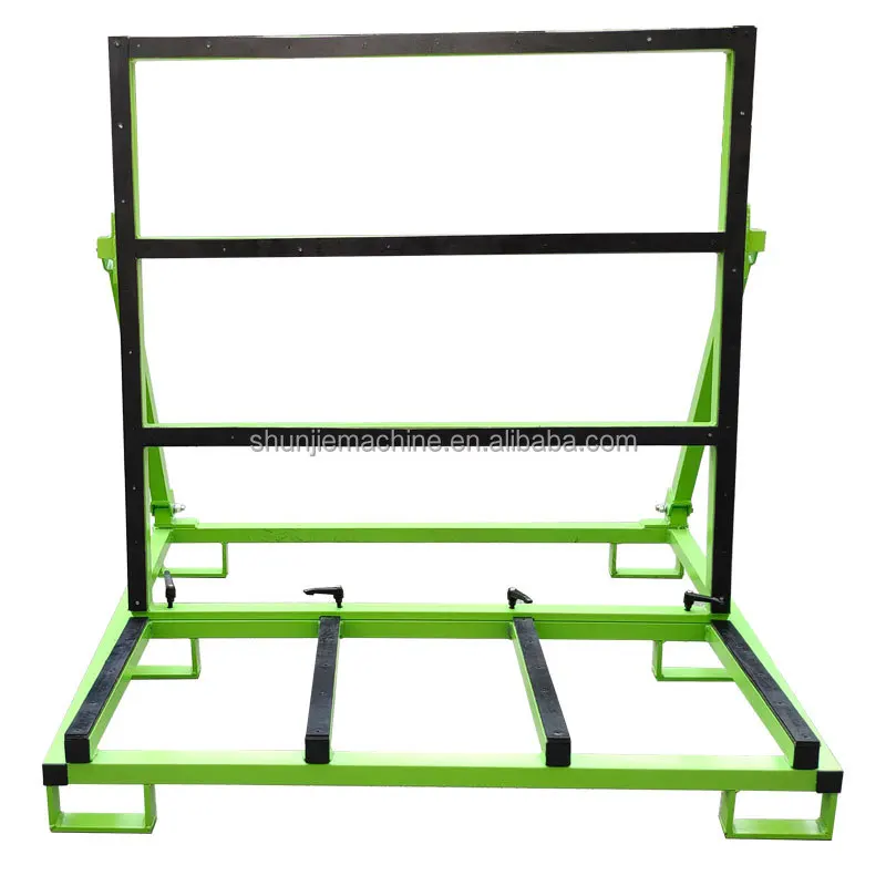 ชั้นวางโลหะแบบพับได้อเนกประสงค์ L Rack โรงงาน L กรอบกระจกรถเข็นเหล็กคุณภาพดีที่สุดรถเข็นแก้ว