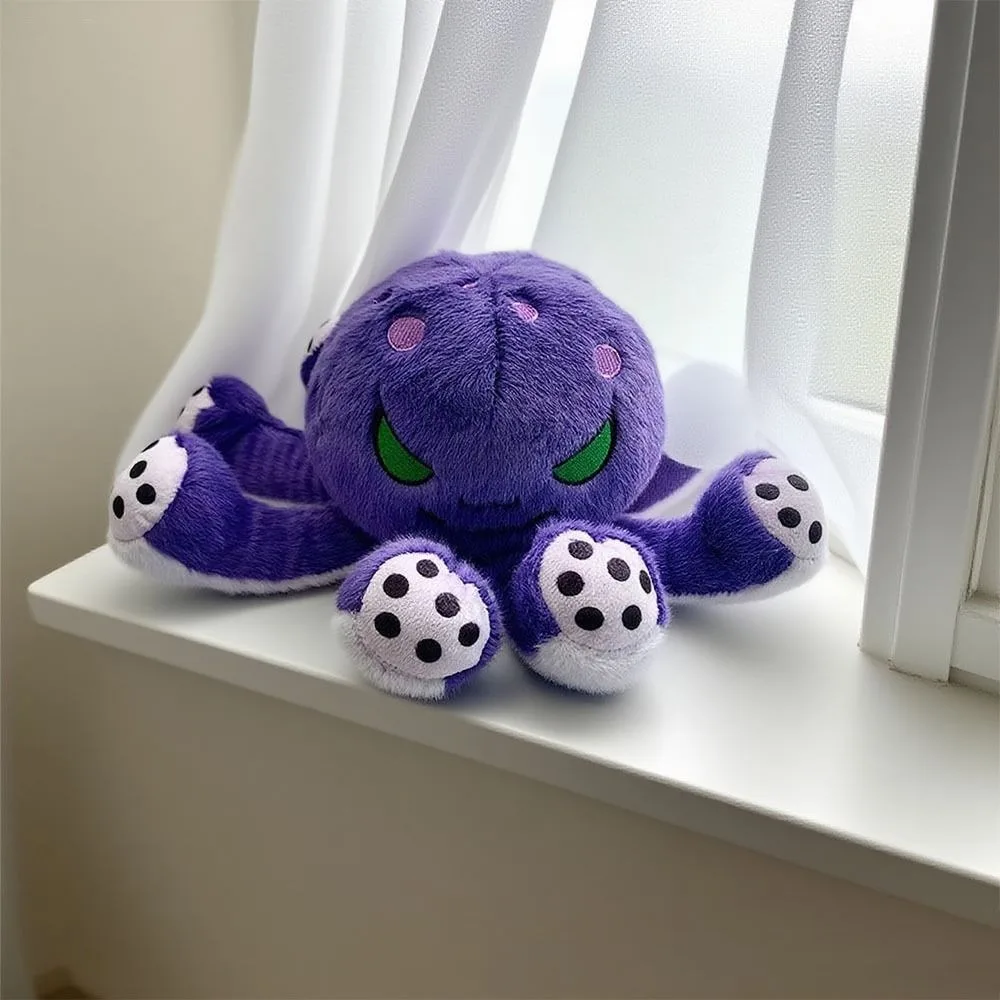 

PP Cotton Halloween Octopus Plush Toy Halloween Theme Realistic Soft Octopus Doll Collection Cartoon Octopus Stuffed Animal
