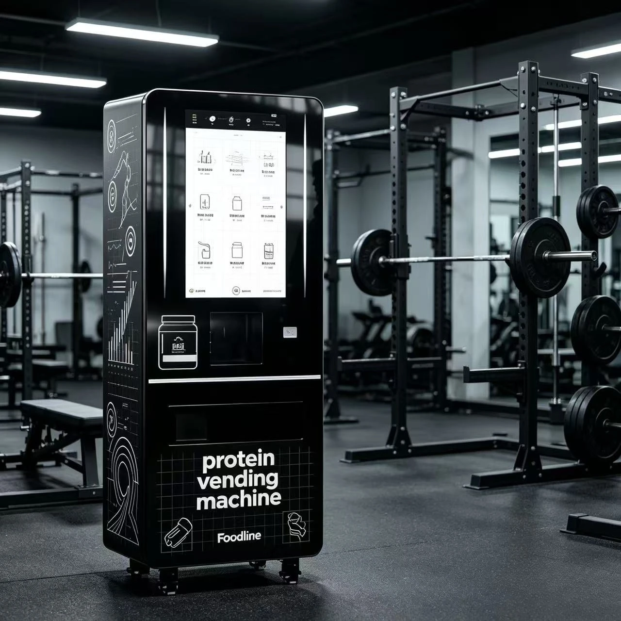 Nutrition In Fitness - Distributore Automatico Intelligente di Proteine Whey