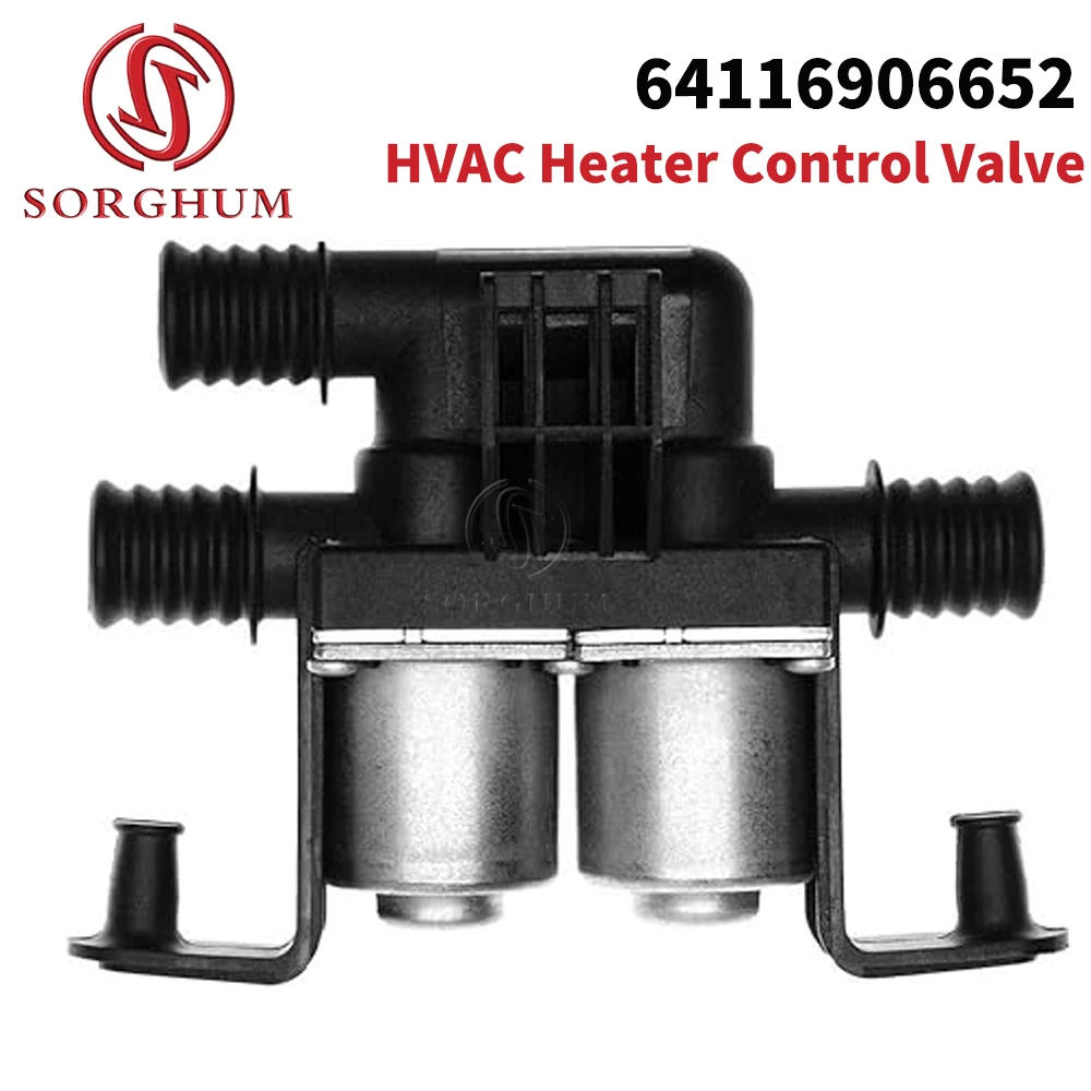 64116906652 HVAC Heater Control Valve for BMW E60 E61 E63 E64 E65 E66 E38 E39 E53 525i 530i 528i M5  5 6 7 Series 64128374995