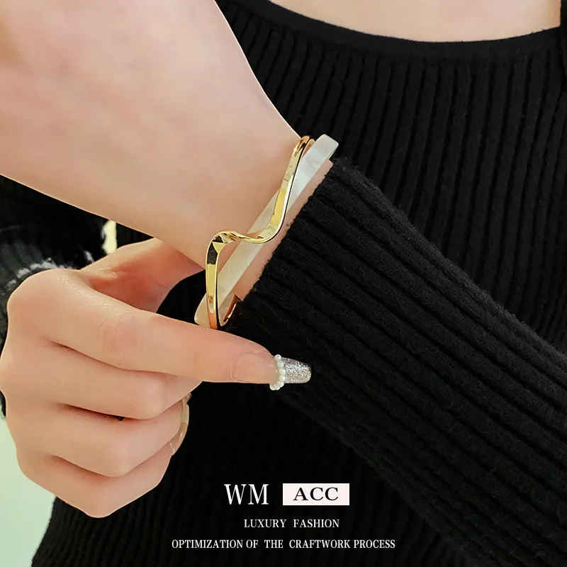Simple White Shellfish Bracelets Women's Opening Bracelet Fashion Jewelry Suitable For Date Party Festival Gifts Wholesale