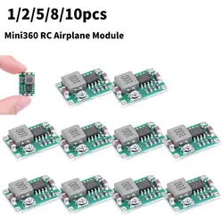 5/8/10/15/20pcs Mini360 RC Airplane Module Mini 360 DC Buck Converter 2A Step Down Module 4.75V-23V to 1V-17V 17x11x4mm LM2596