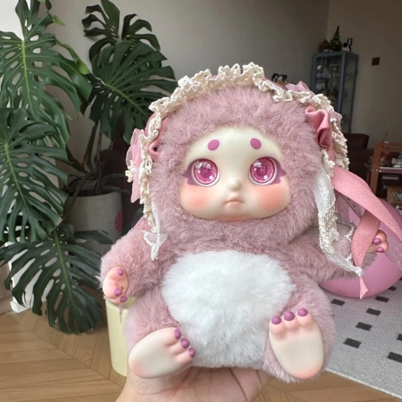 

Super Vitality Factory Sweet Thinking Flower House Elf Cino Plush Blind Box Doll Girl Gift Handmade Toy Ornament furry Big Eyes
