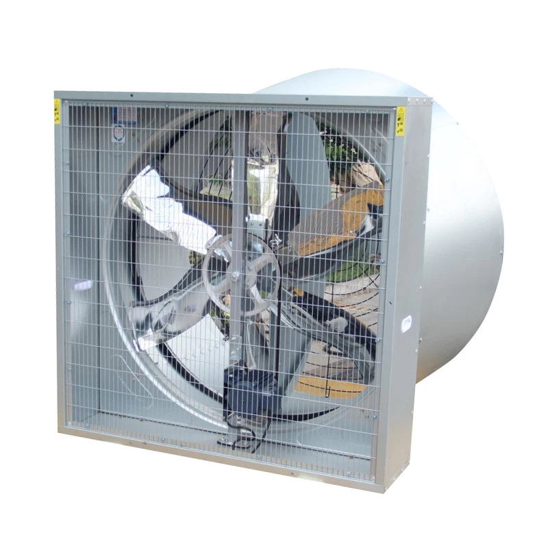 Butterfly Cone Exhaust Fan For Poultry Farm Equipment Cow Cattle Dairy Farming House Ventilation Cooling Climate Control System