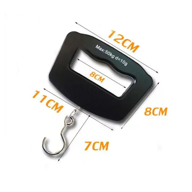 Handheld Digital Luggage Scale with Grip for Travel Portable Electronic Weighing Suitcase