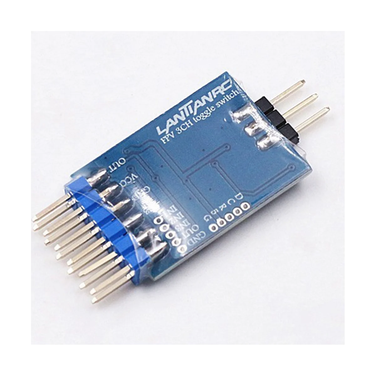 Módulo conmutador de vídeo de 3 canales, 5,8G, Unidad de interruptor de vídeo de 3 vías para cámara RC FPV