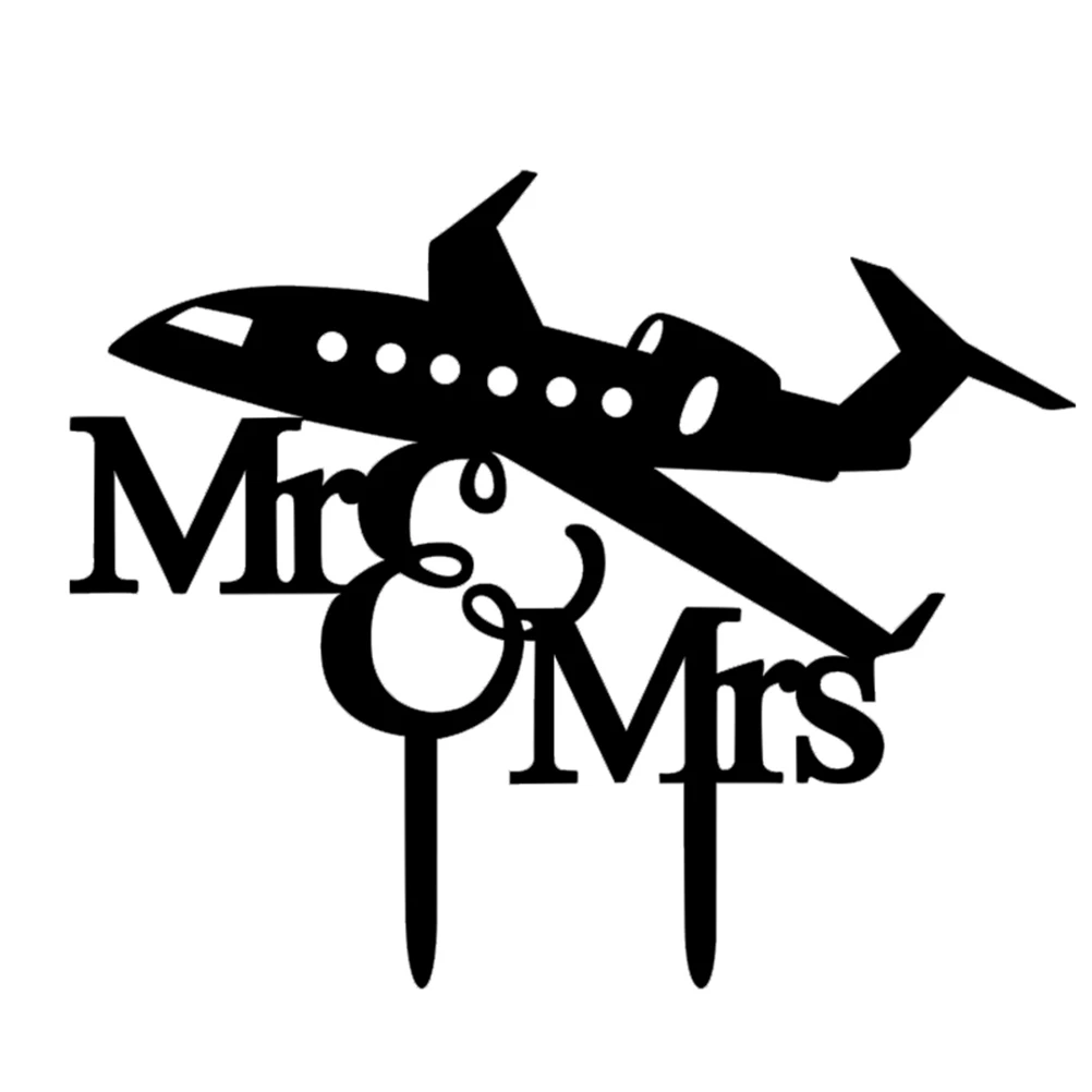 

Wedding Cake Mr Mrs Airplane Shape Safe Easy Perfect Parties Mr Mrs Topper Anniversary Gifts Birthday Decorations