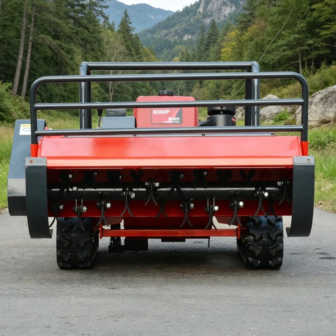 

Customized lawn mower with flail style remote control, multifunctional all terrain operation, farm garden lawn mower