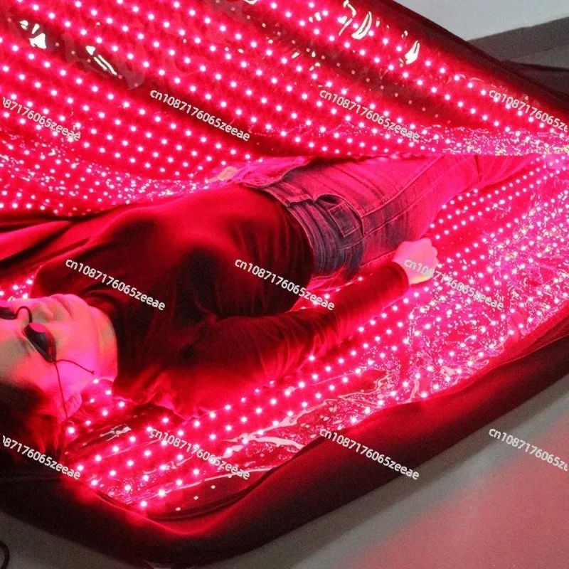 Red Infrared Light Therapy Pod Sauna Sleeping Bag Full Body Sculpting Mat Led Red Light Therapi Bed Device with Infra Red