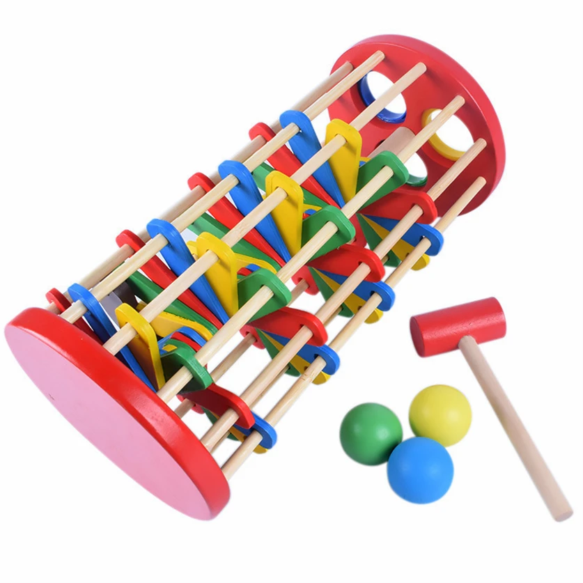 

Montessori Materials Sensory Toys Ball Tower Rolling Montessori Toys For 3 Year Olds Fine Motor Skill Children Gift D44Y