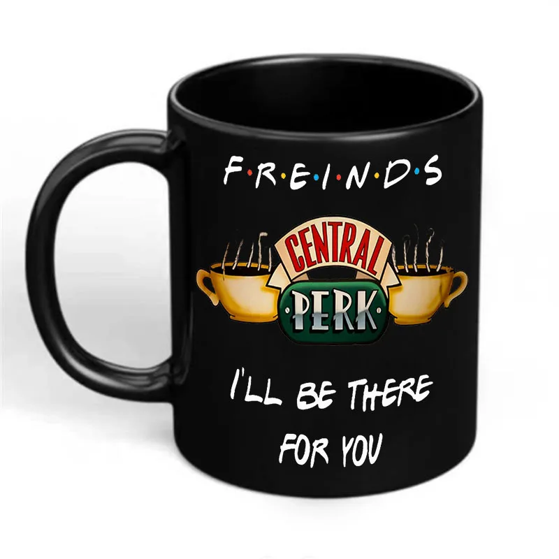 Central Perk Coffee Mug, Friends Cups, Home Decal, Ceramic Pivot, Mugen Cocoa Tea Art, Tableware, Drinkware, Coffeeware, Teaware