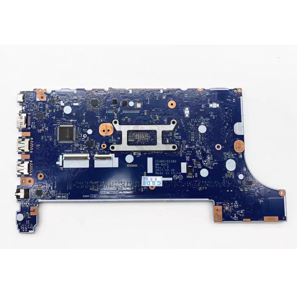 

EE480 EE580 NM-B421 for Lenovo ThinkPad E480 E580 Laptop Motherboard 01LW904 01LW183SR342 I5-8250U GMA DDR4