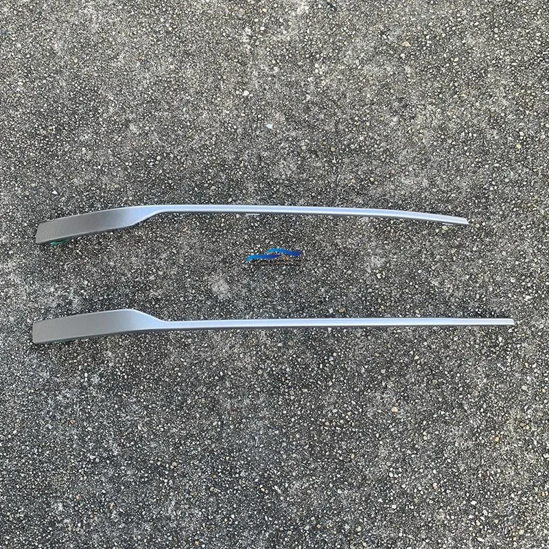 1pc for 2016-2019 AUDI Q7 fog light frame chrome plated regular version front bumper grille mesh electroplating strip