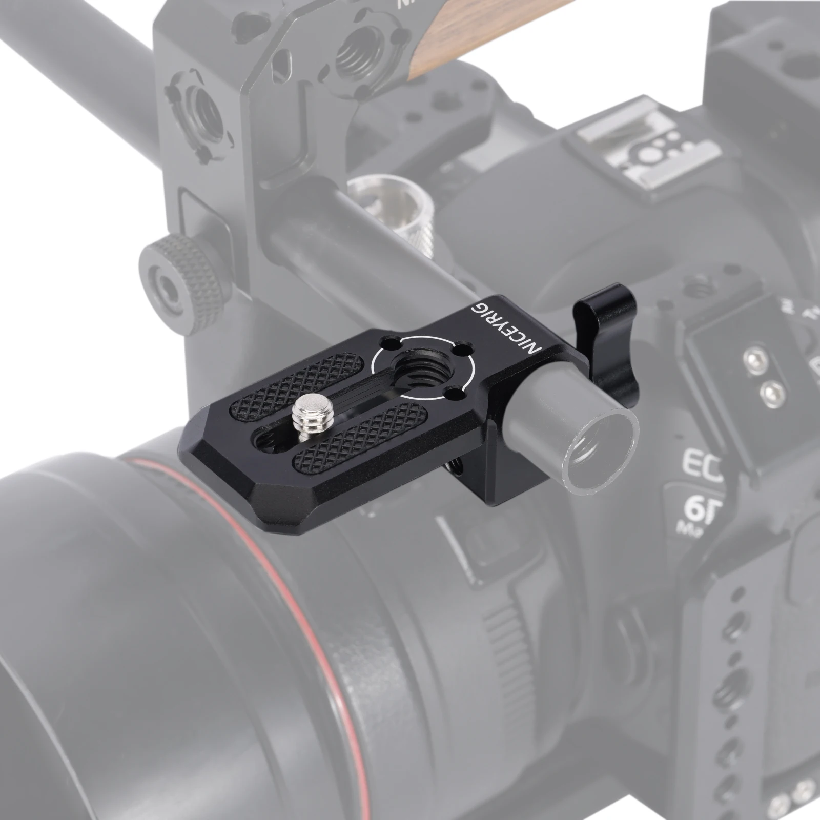 Niceyrig 15MM Single Rod Clamp/Rail Block with Mini Plate