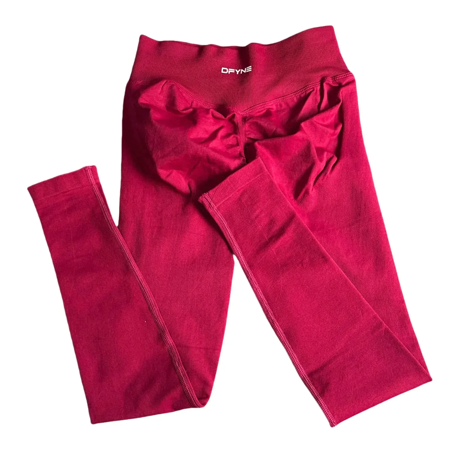 Dynamic Leggings Women Curl Up Seamless Yoga Pants High Quality Leggings Low Ribbed Fitness Pants High Stretch Fitness Tights image 3