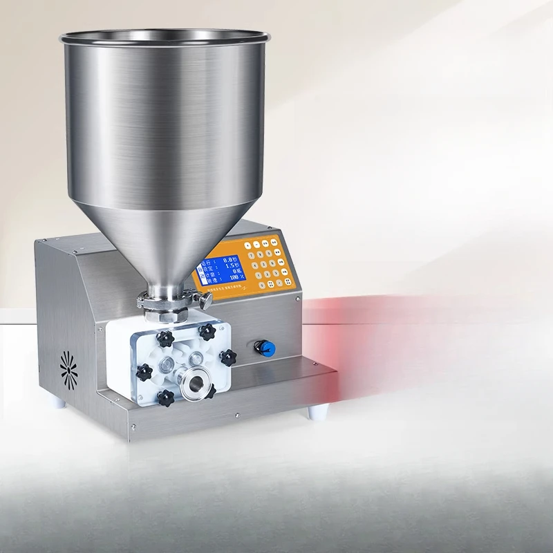 Mousse cake grouting machine multi-head blanking bread jam puff core injection machine dough paste rice cake sorbet cake