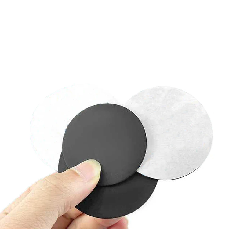 10Pcs Self-Adhesive Rubber Solid Disc Φ 12mm-150mm Round Seal Gaskets 5/6/8/10mm