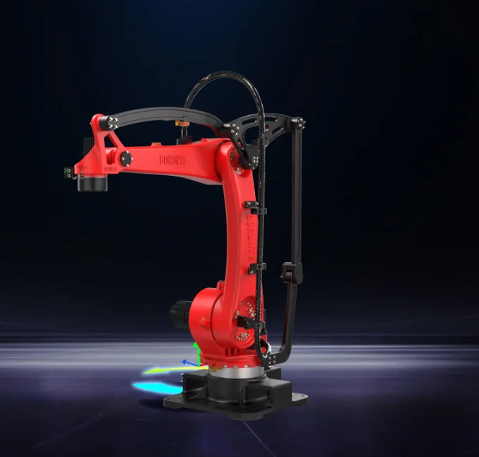 Four Axis Industrial Stacking Robot Arm BRTIRPZ2250A Industrial Robot BORUNTE Robot Arm