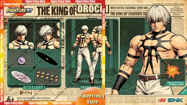 

Специальное предложение: Оригинальная фигурка Tunshi Studio TS-015 THE KING OF FIGHTERS '97 Орочи (Бог Солнца) от SNK, лицензионная, масштаб 1/12.
