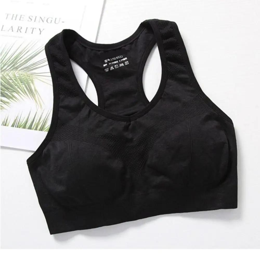 

New Nylon Sports Vest Breathable Shockproof Racerback Top Running Vest