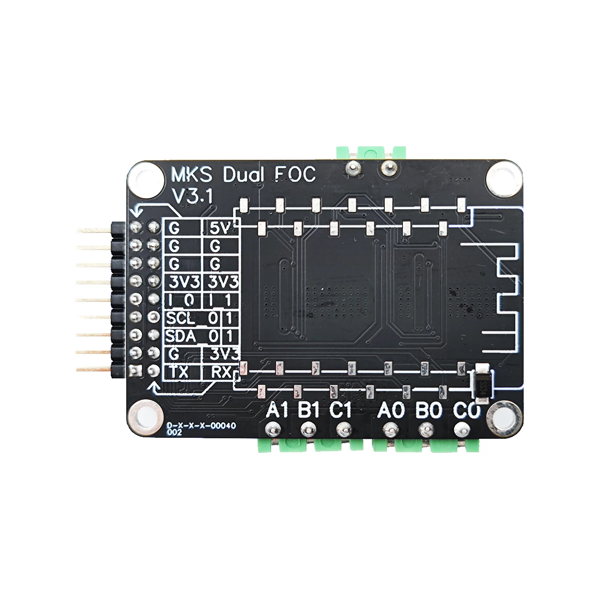 Dual-Channel Brushless FOC Driver Board ลึกปรับปรุง SimpleFOC